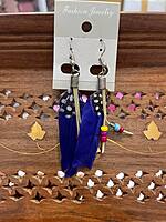 Feather earring JCS29