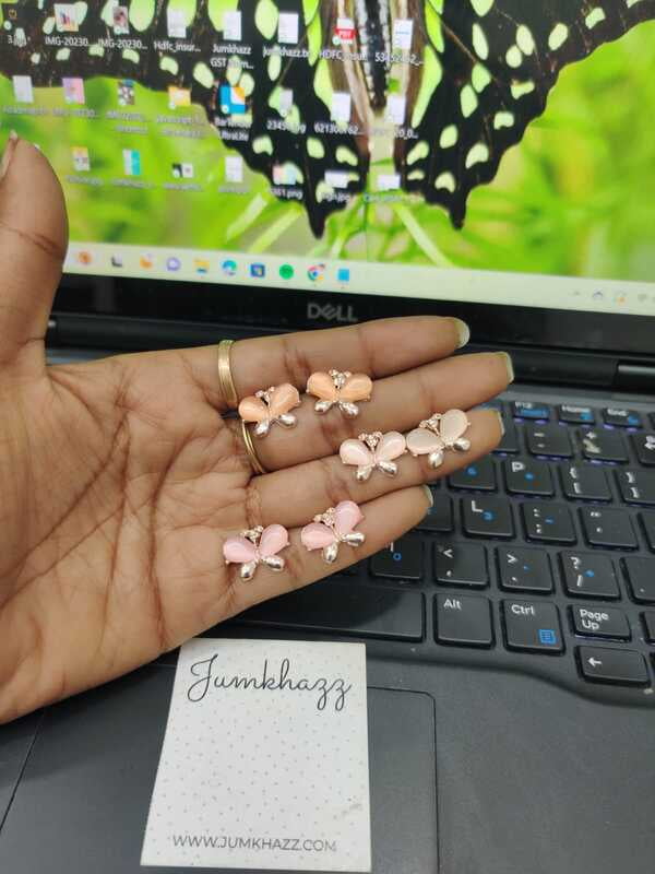 Butterfly Stud JFE382