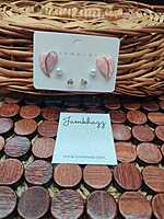 Heart earring JFE561