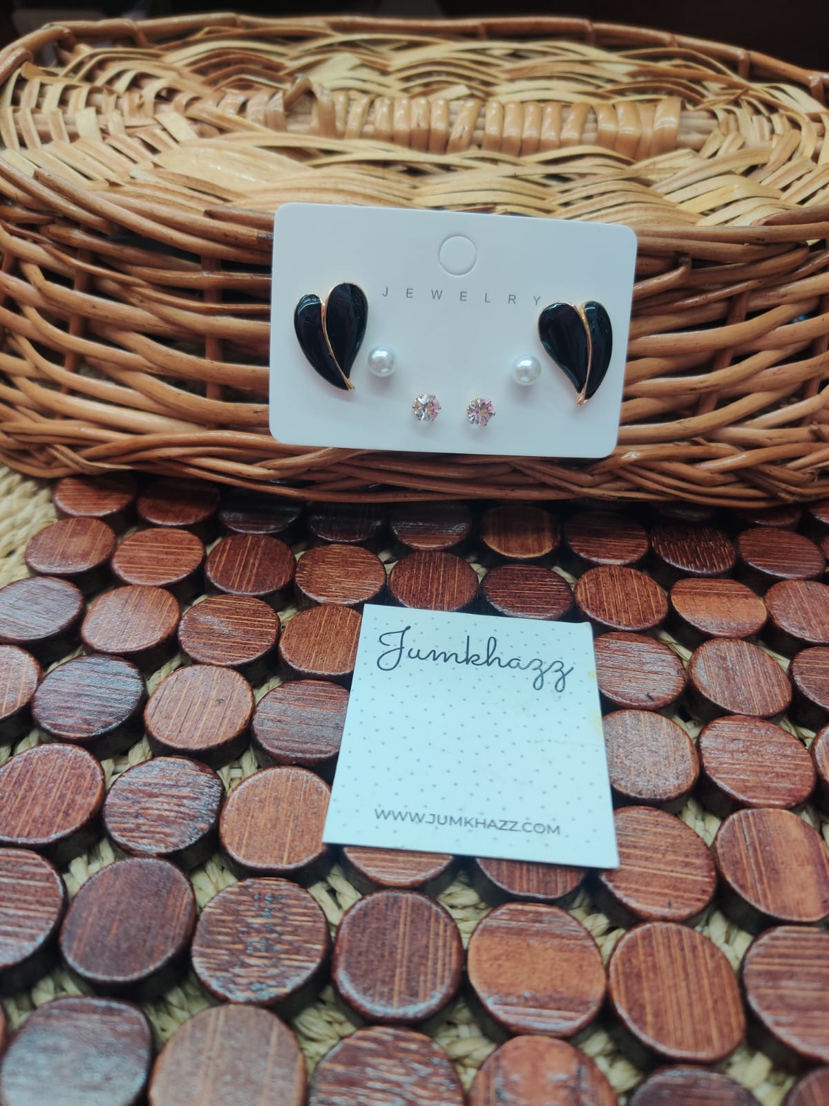 Heart earring JFE561