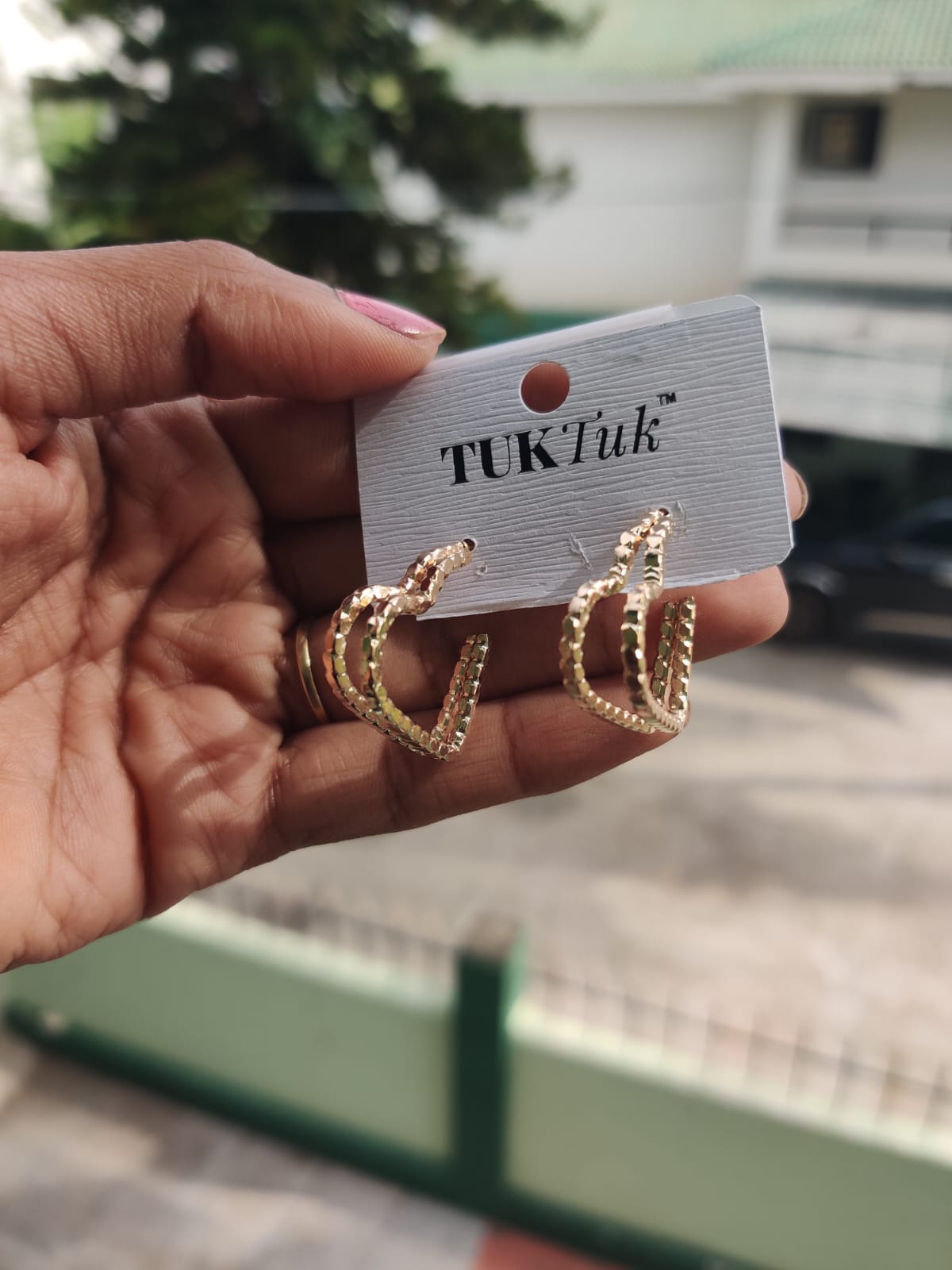 Heart Earring (JFE803)