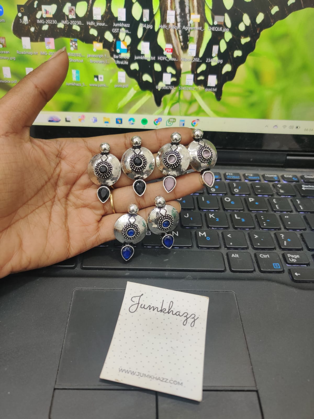 German silver Stud (JGS184)