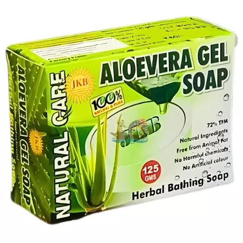 JKB Aloe Vera Gel Soap- 125g JKB Aloe Vera Gel Soap- 125g