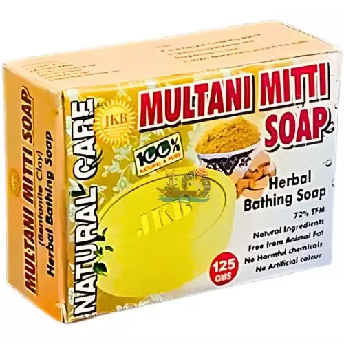 JKB Multani Mitti Soap- 125g JKB Multani Mitti Soap- 125g