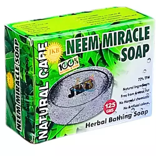 JKB Neem Miracle Soap- 125g