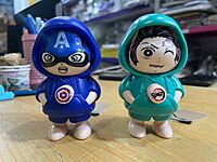Face  Rotating KeyChain JKC57