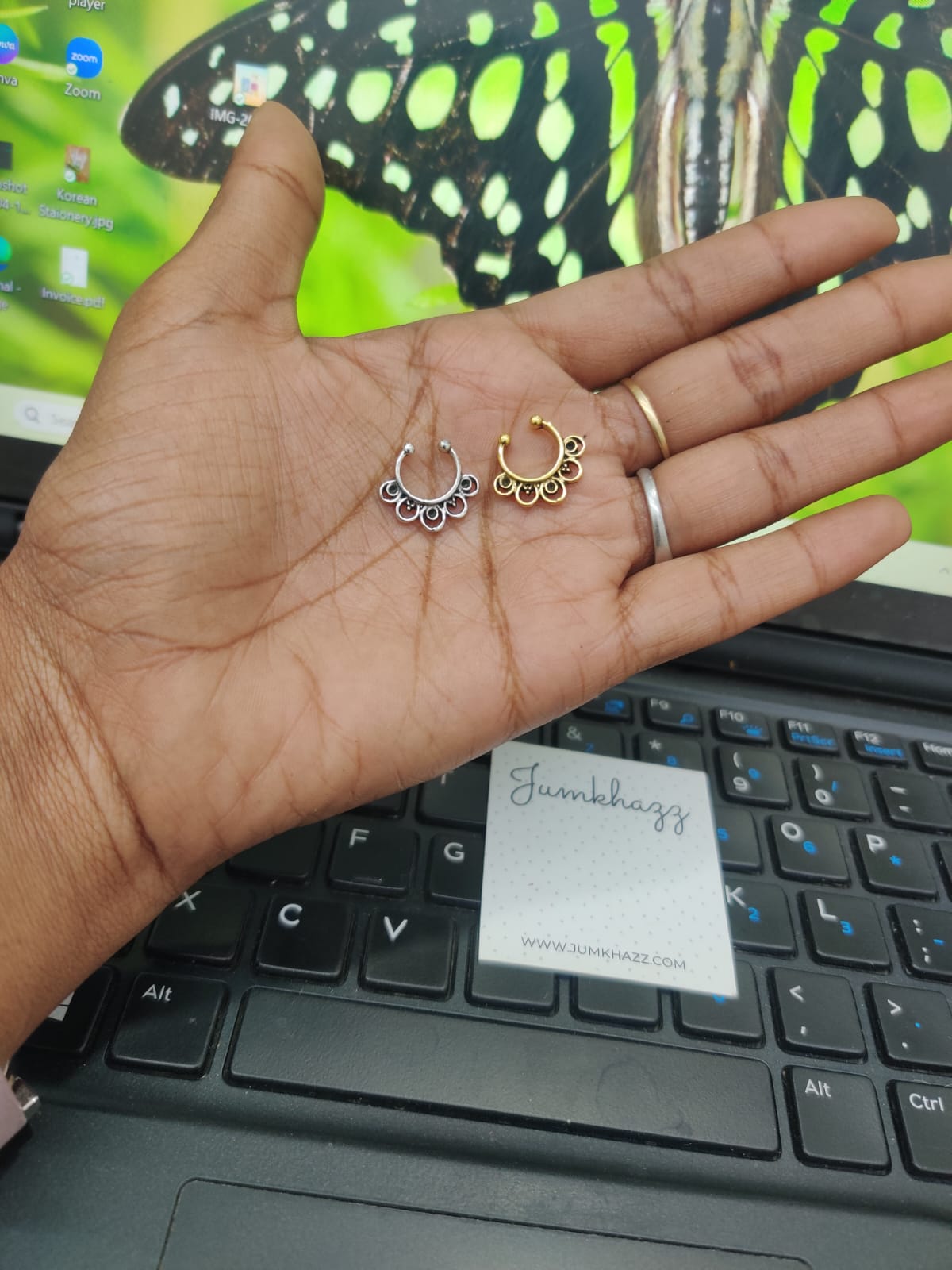 Pair NosePins JNP12