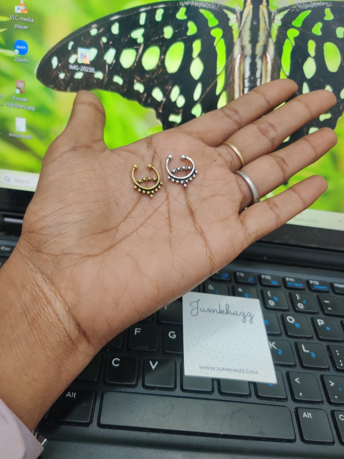 Pair NosePins JNP12