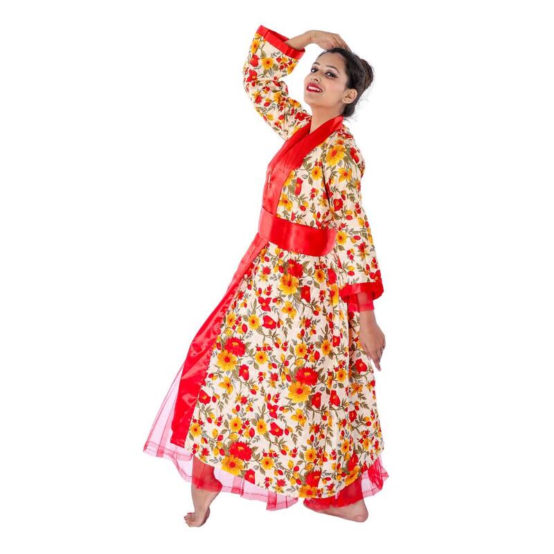 Japanese Fancy Dress Costume With Fan