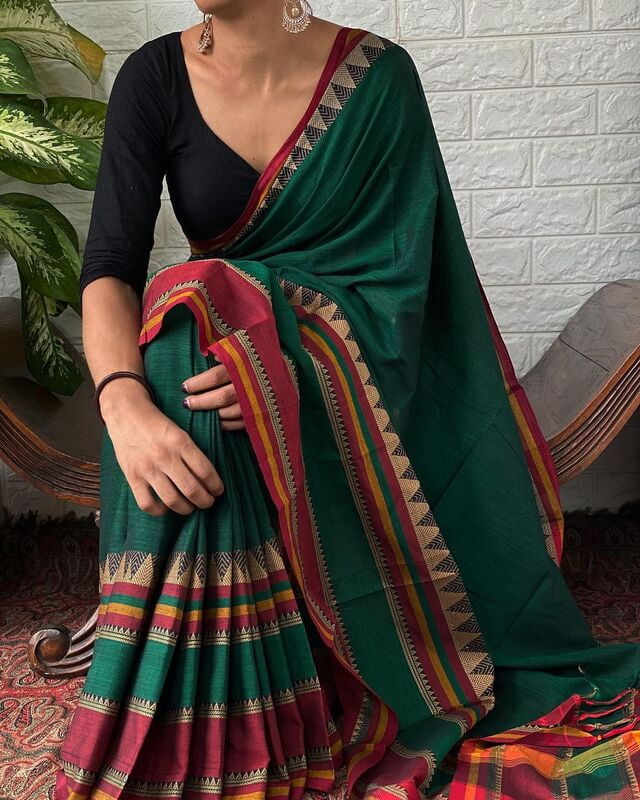 Elegance Woven: Narayanpet Cotton Sarees