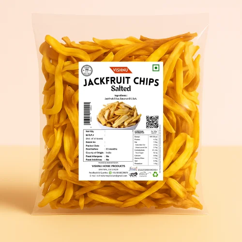 Vishnu Special Jackfruit Chips Plain – Crispy & Natural Snack