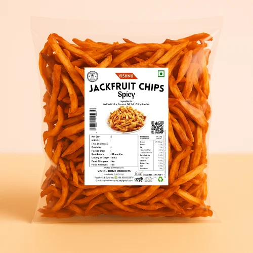 Vishnu Special Jackfruit Chips Spicy – Crispy & Flavorful Snack