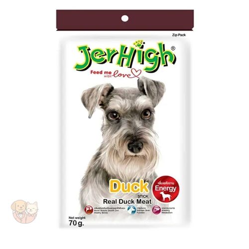 JerHigh Duck Sticks โ Real Chicken Flavour Dog Treats, 70g JerHigh Duck Sticks โ Real Chicken Flavour Dog Treats, 70g