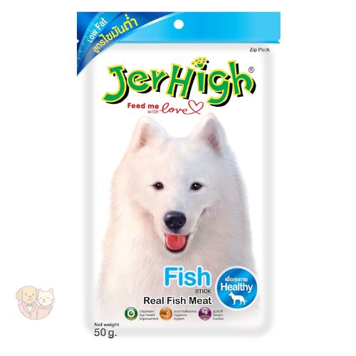 JerHigh Fish Sticks โ Real Chicken & Blueberry Dog Treats, 70g JerHigh Fish Sticks โ Real Chicken & Blueberry Dog Treats, 70g