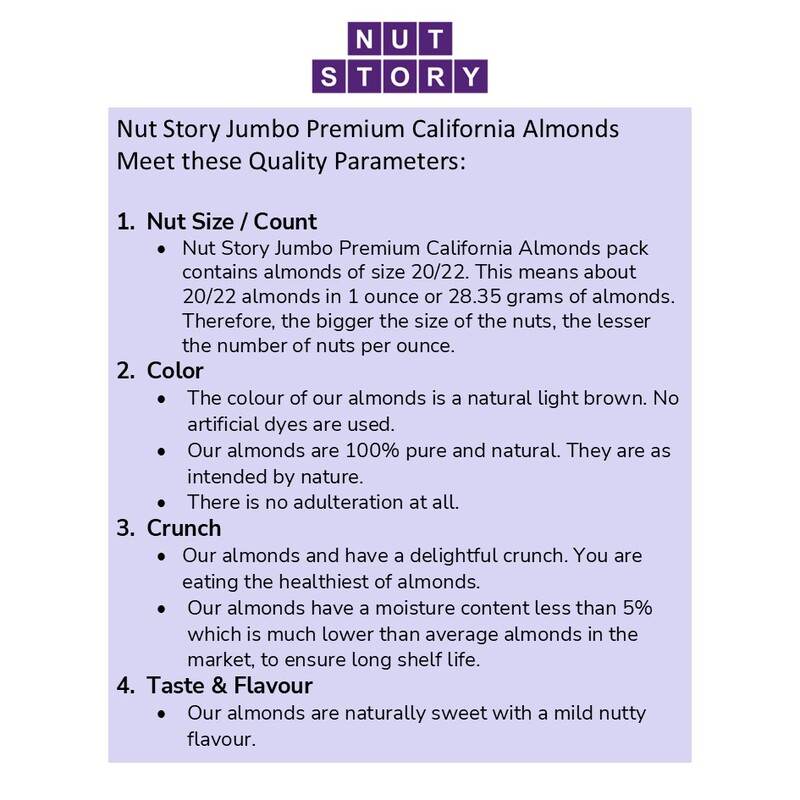 Jumbo Premium California Almonds