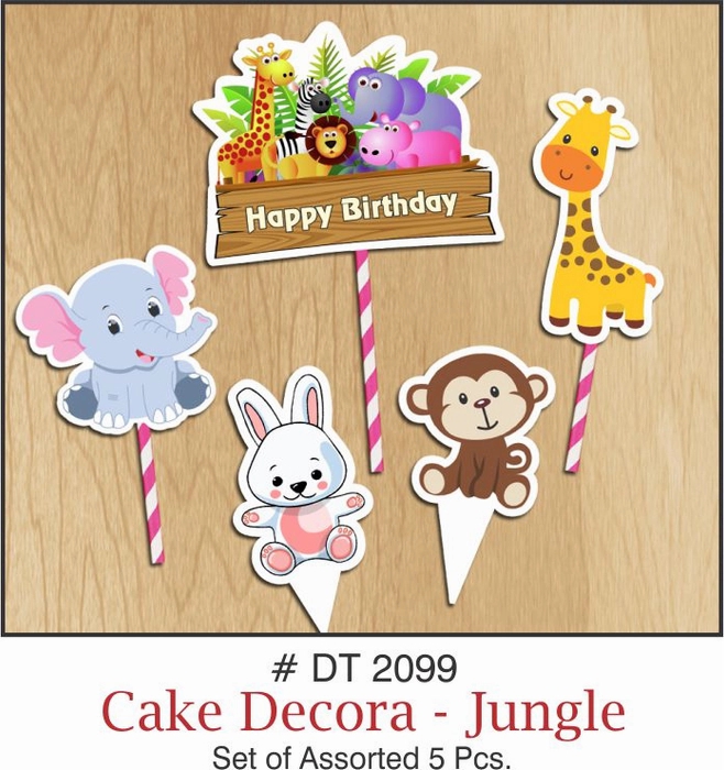 Jungle Decora Theme Topper Jungle Decora Theme Topper