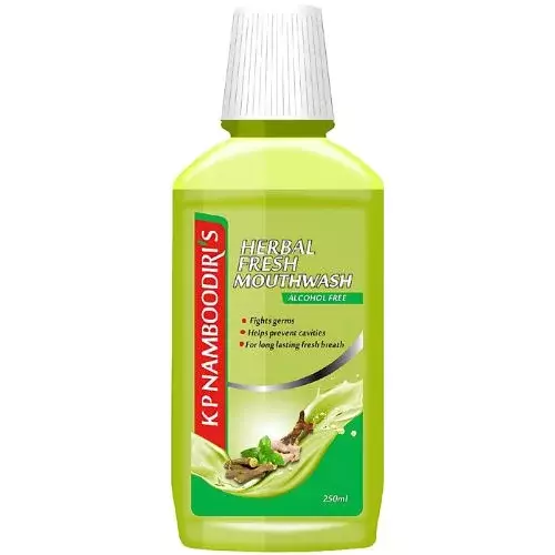 K P Namboodiri's Herbal Fresh Mouth Wash- 250ml K P Namboodiri's Herbal Fresh Mouth Wash- 250ml