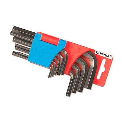 TAPARIA Allen Key Set Brown Finish 9 Pcs. Set 1.5,2,2.5,3,4,5,6,8,10mm 28C AKHM 9 HP TAPARIA Allen Key Set Brown Finish 9 Pcs. Set 1.5,2,2.5,3,4,5,6,8,10mm 28C AKHM 9 HP