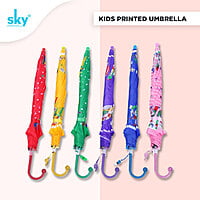 PRINTED KIDS UMBRELLA | (Pack of 6pcs) | 17inch - INR 100/piece PRINTED KIDS UMBRELLA | (Pack of 6pcs) | 17inch - INR 100/piece