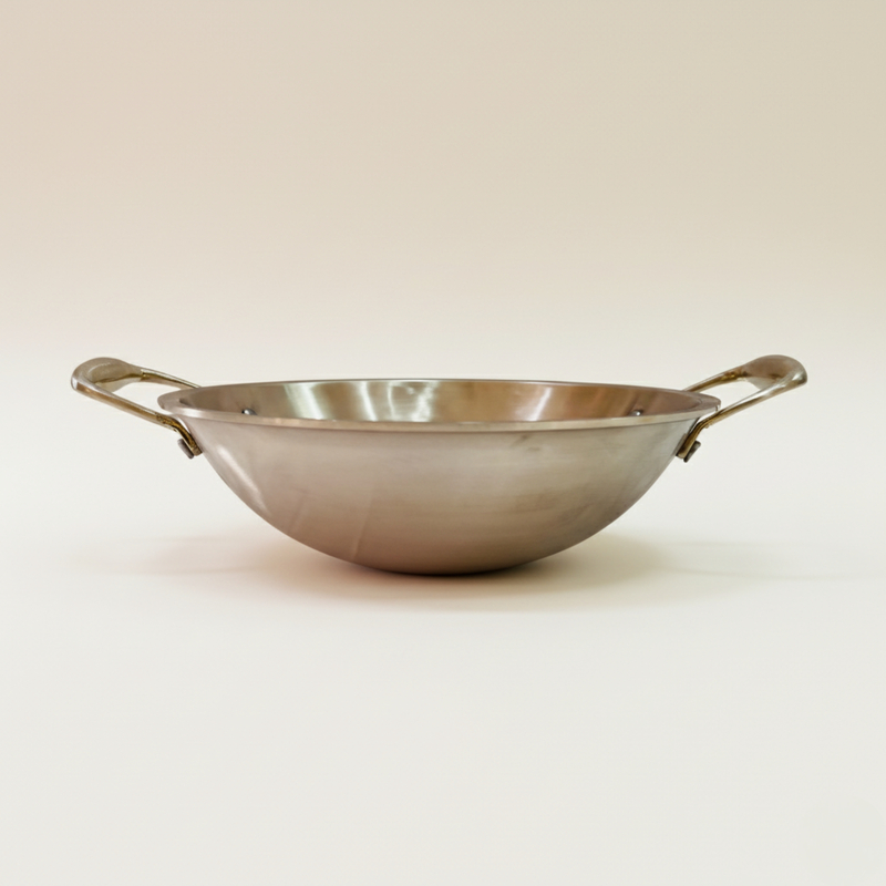 PURE TIN BRONZE KADAI 8''