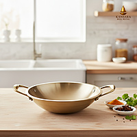 PURE TIN BRONZE KADAI 8''