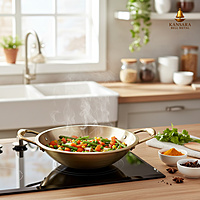 PURE TIN BRONZE KADAI 10''