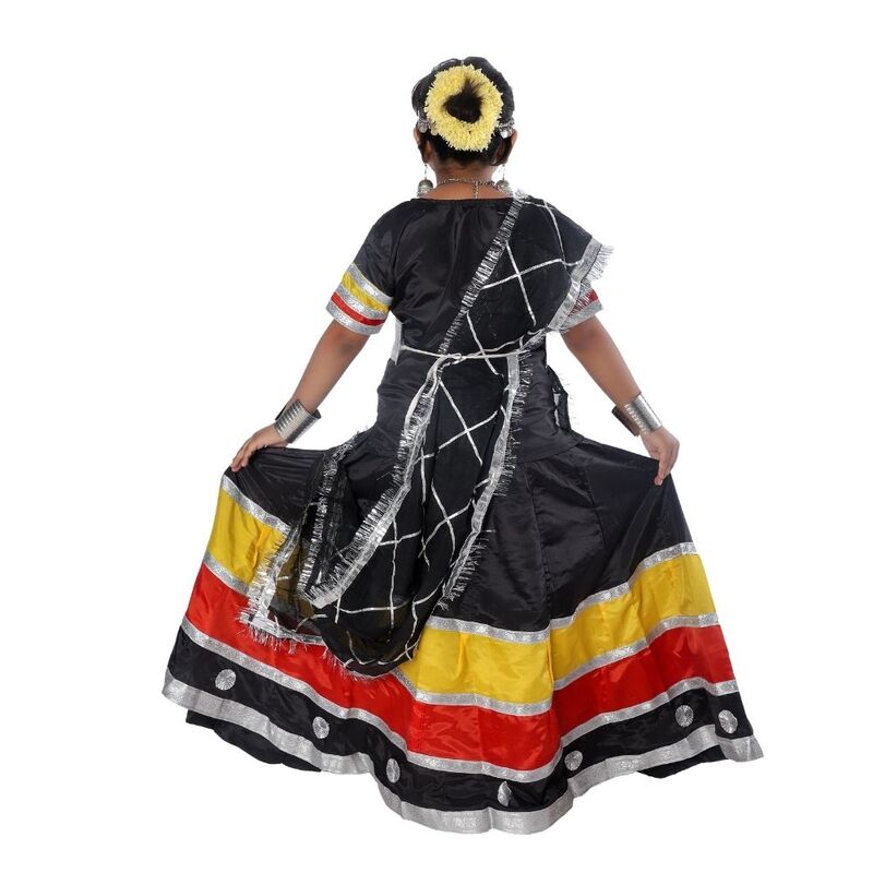 Kalbelia Dance Fancy Dress Costume Kalbelia Dance Fancy Dress Costume