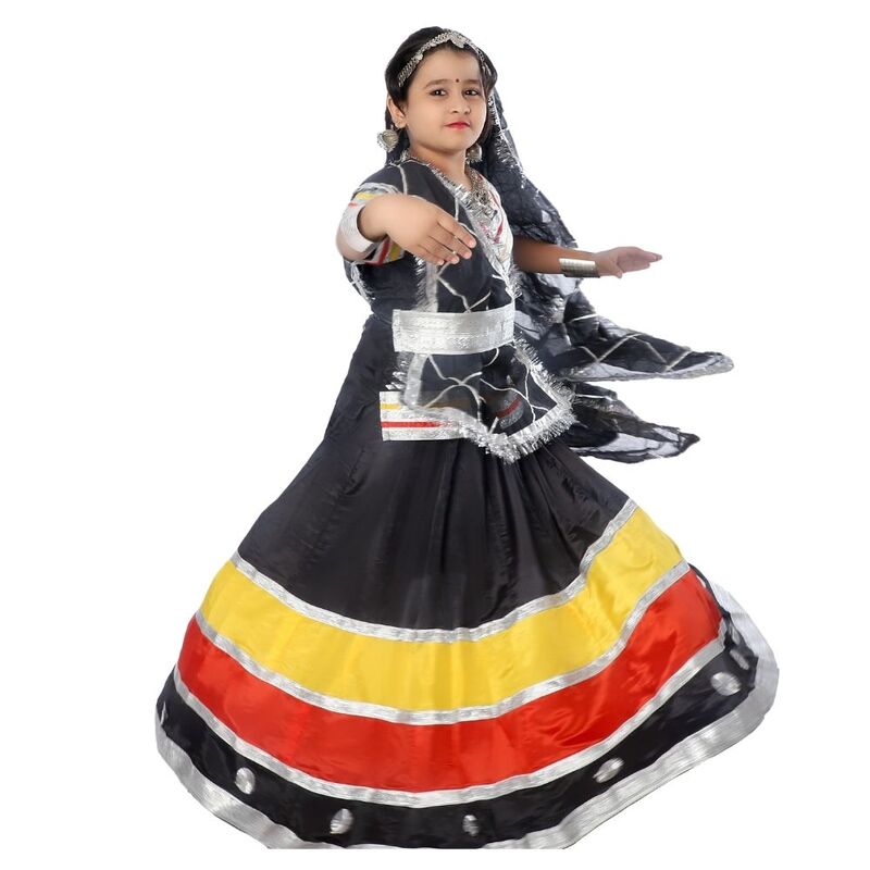 Kalbelia Dance Fancy Dress Costume Kalbelia Dance Fancy Dress Costume