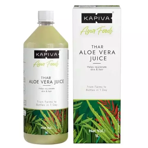 KAPIVA Thar Aloe Vera Juice (with Pulp)- 1ltr KAPIVA Thar Aloe Vera Juice (with Pulp)- 1ltr