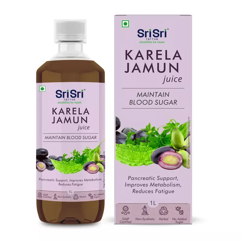 Karela Jamun Juice - Maintain Blood Sugar | Pancreatic Support, Improves Metabolism, Reduces Fatigue Karela Jamun Juice - Maintain Blood Sugar | Pancreatic Support, Improves Metabolism, Reduces Fatigue