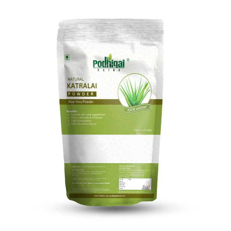 Katralai Powder / Aloevera Powder Katralai Powder / Aloevera Powder