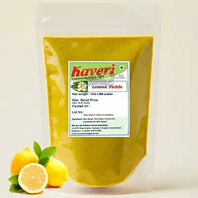 Lime Green Masala Pickle