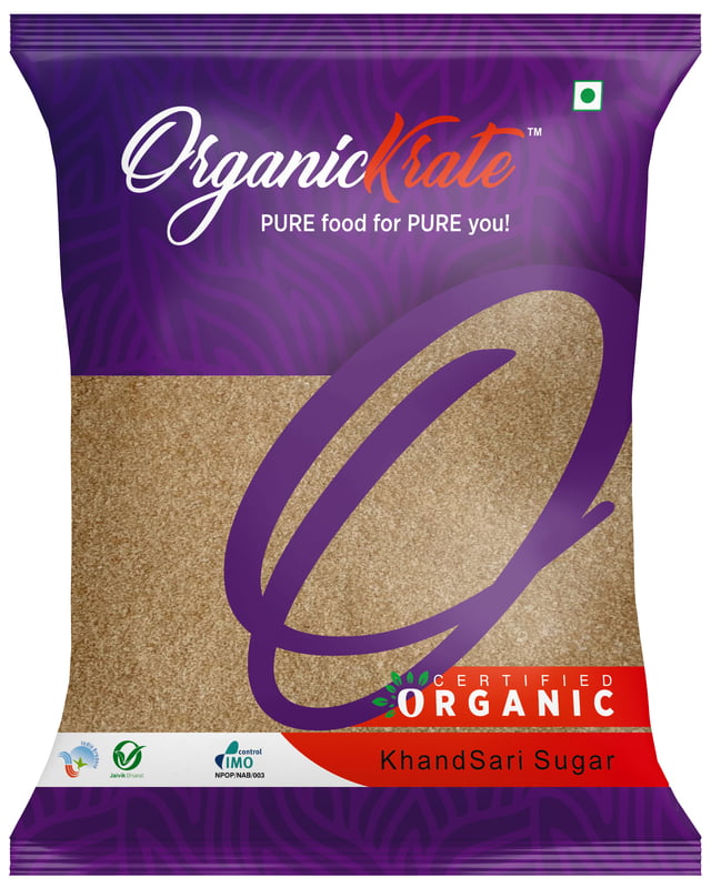 OrganicKrate Khandsari Sugar - Organic OrganicKrate Khandsari Sugar - Organic