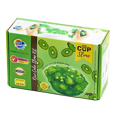 Kiwi cube slime