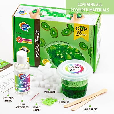 Kiwi cube slime Kiwi cube slime