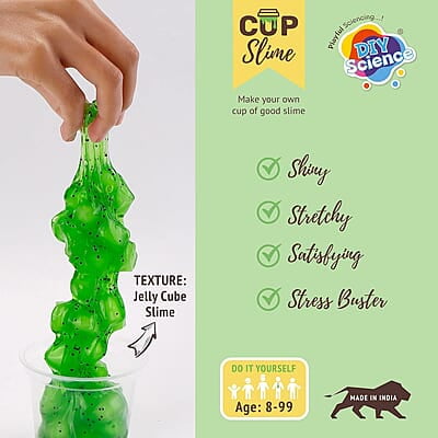 Kiwi cube slime Kiwi cube slime