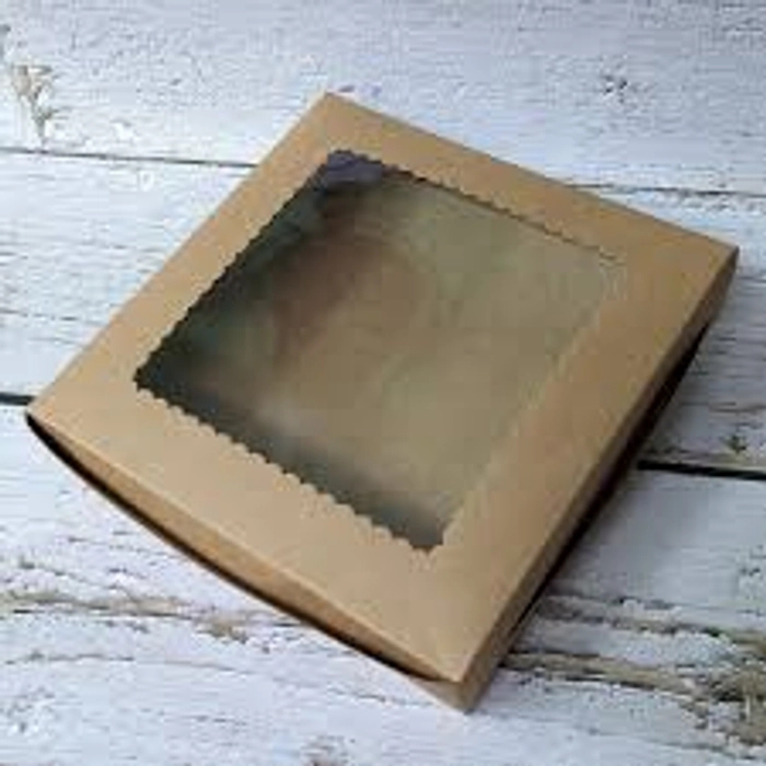 Kraft 4 Brownie/Cookie Box 6*6*1.75 Kraft 4 Brownie/Cookie Box 6*6*1.75