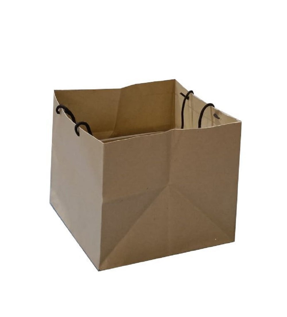 Kraft Paper Bag Half KG - 9*9*8 Inch Kraft Paper Bag Half KG - 9*9*8 Inch