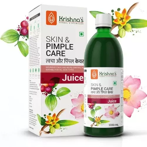 Krishna's Skin & Pimple Care Juice- 1000ml Krishna's Skin & Pimple Care Juice- 1000ml