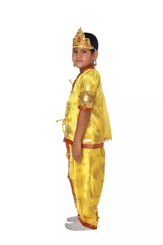 Krishna Fancy Dress Costume Japanese Satin