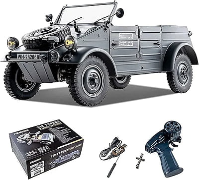 Kubelwagen 1/12 Type82 RTR (Grey) Kubelwagen 1/12 Type82 RTR (Grey)