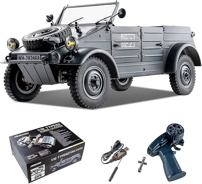 Kubelwagen 1/12 Type82 RTR (Grey) Kubelwagen 1/12 Type82 RTR (Grey)