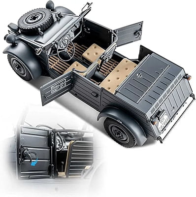 Kubelwagen 1/12 Type82 RTR (Grey) Kubelwagen 1/12 Type82 RTR (Grey)