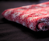 Kulfi Georgette Lal Zafrani Kulfi Georgette Lal Zafrani