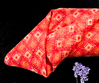 Kulfi Georgette Lal Zafrani Kulfi Georgette Lal Zafrani