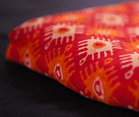 Kulfi Georgette Lal Zafrani Kulfi Georgette Lal Zafrani