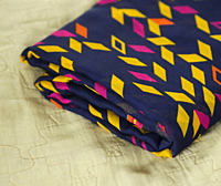 Kulfi Georgette Spark Blue