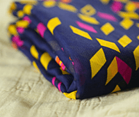 Kulfi Georgette Spark Blue