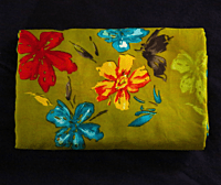 Kulfi Georgette Green & Tulip Kulfi Georgette Green & Tulip