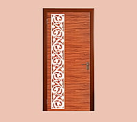 WPC Solid Jali Bathroom Doors DWBD012 WPC Solid Jali Bathroom Doors DWBD012